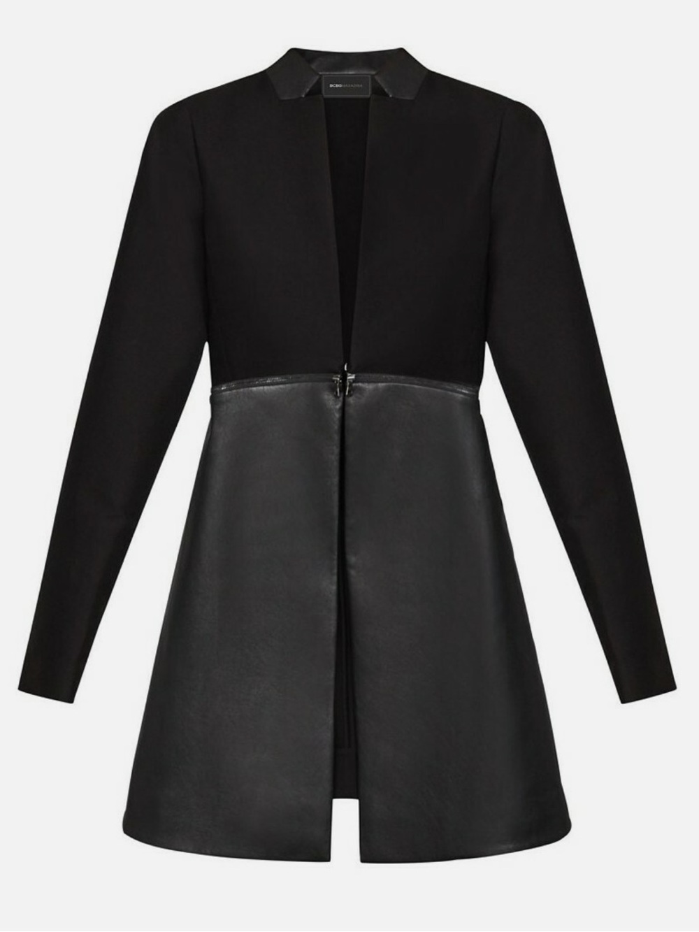 BCBGMaxAzria Long Blazer with Zip Side